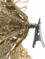 Набор украшений ёлочных «Цветок с клипсой» - Фото 4