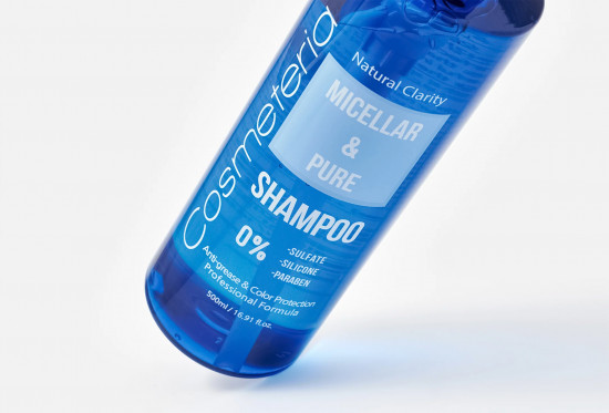 Мицеллярный шампунь с экстрактами трав «Micellar & Pure Shampoo Anti-Grease & Color Protection»