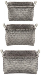 Набор плетеных корзин - Фото 3