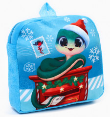 Рюкзак детский «Новогодняя змейка» - Фото 2