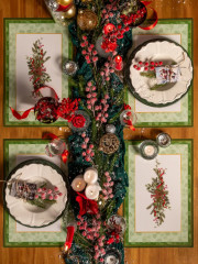 Комплект плейсматов «Christmas Wreath new» - Фото 6