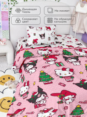 Комплект постельного белья «Kitty New year» - Фото 5