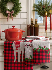 Комплект полотенец кухонных «Snowy Magic» - Фото 1