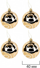 Набор ёлочных шаров - Фото 9