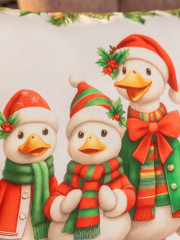 Подушка декоративная «Holiday geese» - Фото 4