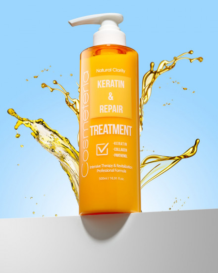 Питательная бальзам-маска для волос с кератином «Keratin & Repair Hair Treatment»