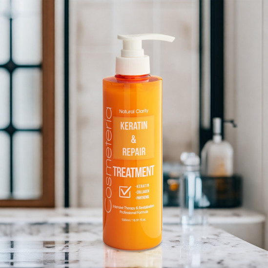 Питательная бальзам-маска для волос с кератином «Keratin & Repair Hair Treatment»