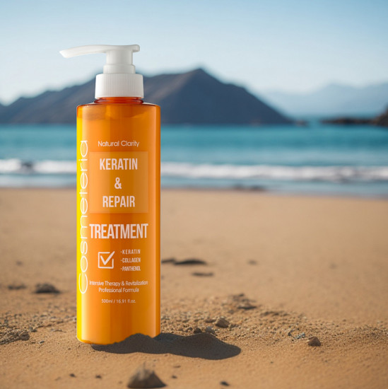 Питательная бальзам-маска для волос с кератином «Keratin & Repair Hair Treatment»