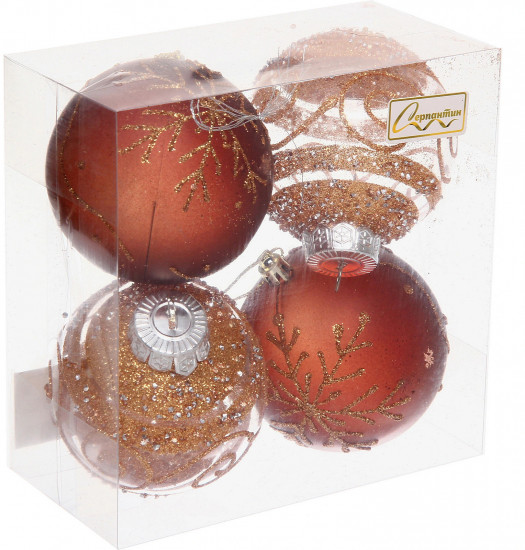 Набор шаров «Морозная вуаль»