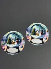 Набор новогодних скретч-бирок - Фото 1