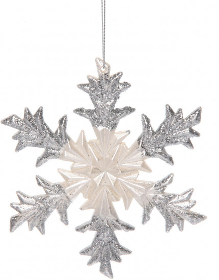 Подвеска «Морозная снежинка»