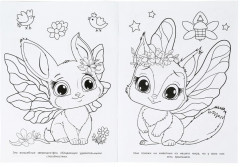 Раскраска «Пушистые феи» - Фото 1