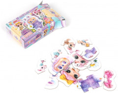 Набор макси-пазлов «Пушистые монстрики и Веселые подружки» - Фото 1