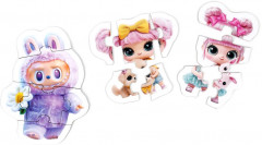 Набор макси-пазлов «Пушистые монстрики и Веселые подружки» - Фото 2