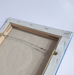 Фактурная картина «Золотая мандала» - Фото 2