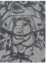 Гравюра «Капибара» - Фото 2