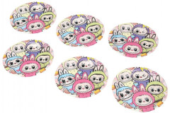 Набор тарелок одноразовых «Весёлый монстрик» - Фото 2