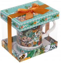 Кружка «Цветочная радуга» - Фото 2