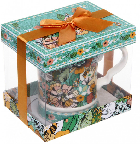 Кружка «Цветочная радуга»