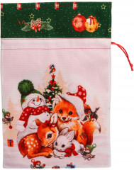 Мешок подарочный «Лесные друзья» - Фото 1