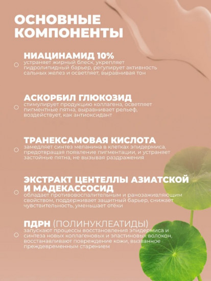 Ампула-бустер с ниацинамидом «Madagascar Centella Niacinamide 10 Boosting Shot Ampoule»