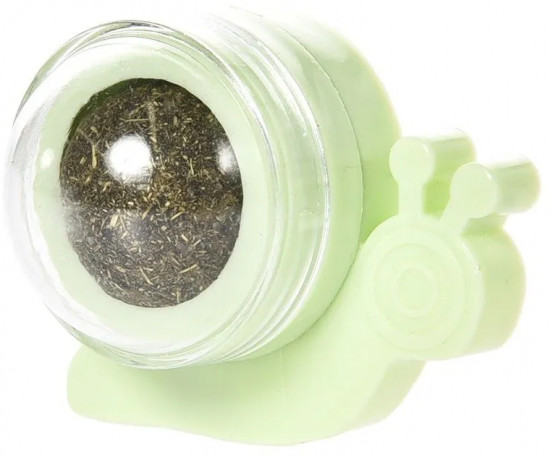 Игрушка для кошек с кошачьей мятой «Snail»