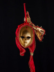 Ёлочная игрушка «Маска» - Фото 3