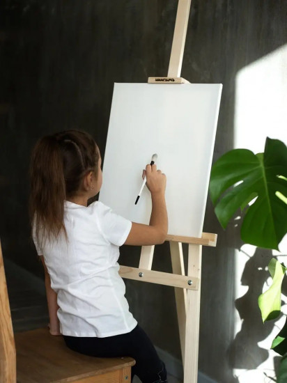Мольберт для рисования напольный разборный «Симпл»