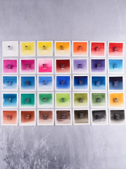 Набор акварели в кюветах - Фото 1