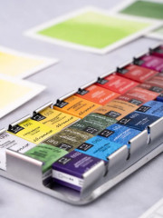 Набор акварели в кюветах - Фото 13