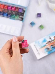 Набор акварели в кюветах - Фото 20