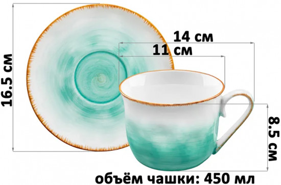 Чайная пара «Кантри»