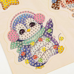 Мозаика алмазная для детей с частичным заполнением «Волшебные зверята!» - Фото 4