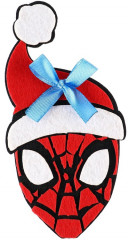 Игрушка ёлочная из фетра своими руками «Человек-паук» - Фото 4