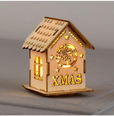 Игрушка ёлочная «Домик с колокольчиками» - Фото 3