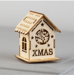 Игрушка ёлочная «Домик с колокольчиками» - Фото 4