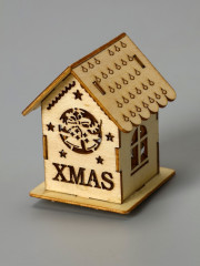 Игрушка ёлочная «Домик с колокольчиками» - Фото 6