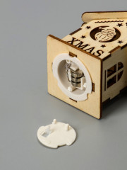 Игрушка ёлочная «Домик с колокольчиками» - Фото 7