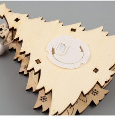 Игрушка ёлочная «Ёлочка с медведем» - Фото 8