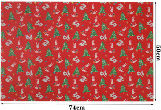 Набор бумаги упаковочной «Новогодний»