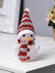 Игрушка ёлочная «Красный снеговичок» - Фото 6