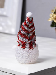 Игрушка ёлочная «Красный снеговичок» - Фото 8