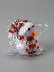 Игрушка ёлочная «Красный снеговичок» - Фото 9