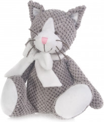 Игрушка мягкая «Котик Мурзик с бантом» - Фото 2