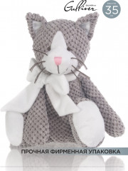 Игрушка мягкая «Котик Мурзик с бантом» - Фото 5