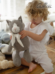 Игрушка мягкая «Котик Мурзик с бантом» - Фото 10