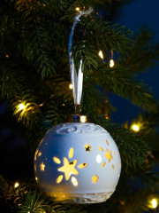 Шар ёлочный с подсветкой «Звёздочки» - Фото 3