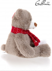 Игрушка мягкая «Мишка в колпаке и шарфе» - Фото 6