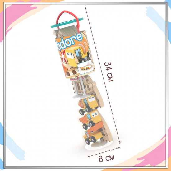 Игровой набор «Стройка с кольцевым шоссе»