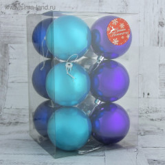 Набор шаров ёлочных «Глянец» - Фото 1